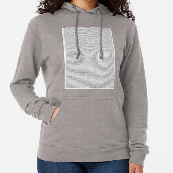 Entire Twilight Movie Script Lightweight Hoodie