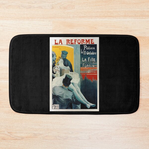 Item preview, retro la reforme publiera la fille du forain par melchior bonnefois designed and sold by CorasPosters.