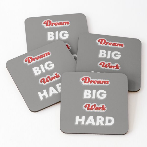 Item preview, Hussle, Dream Big & Work Hard designed and sold by Monskyart.