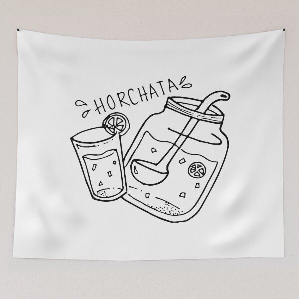 Item preview, Cool Horchata Beverage Tattoo designed and sold by Romanii13.