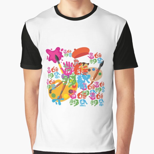 Colourfull life Graphic T-Shirt