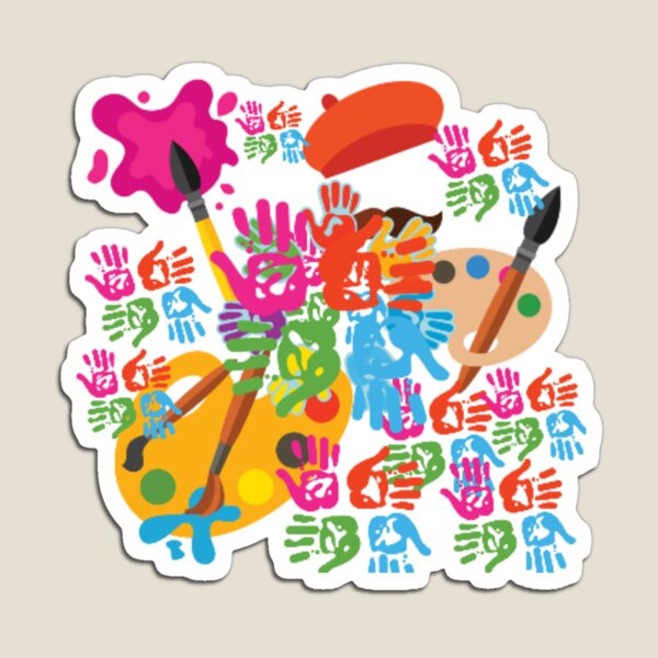 Colourfull life Magnet