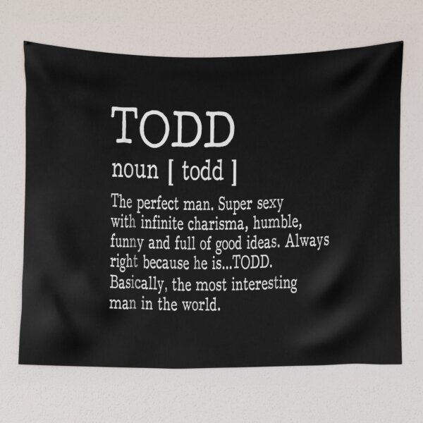 Item preview, Adult Definition First Name Todd Men designed and sold by mcinnesstore.
