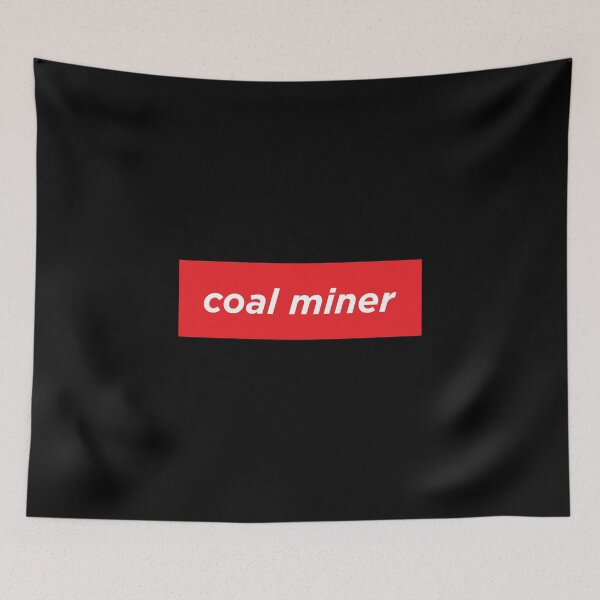 Item preview, coal miner designed and sold by orlumbuspirate.