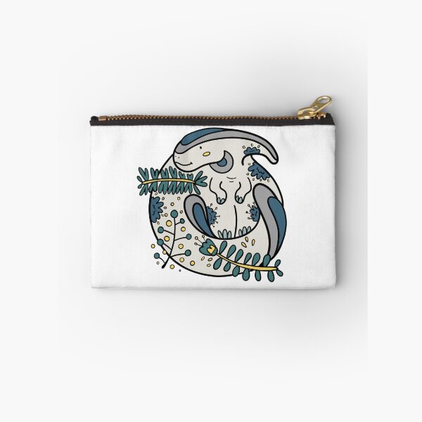 Item preview, Cute Parasaurolophus Floral Dino designed and sold by maak-and-illy.