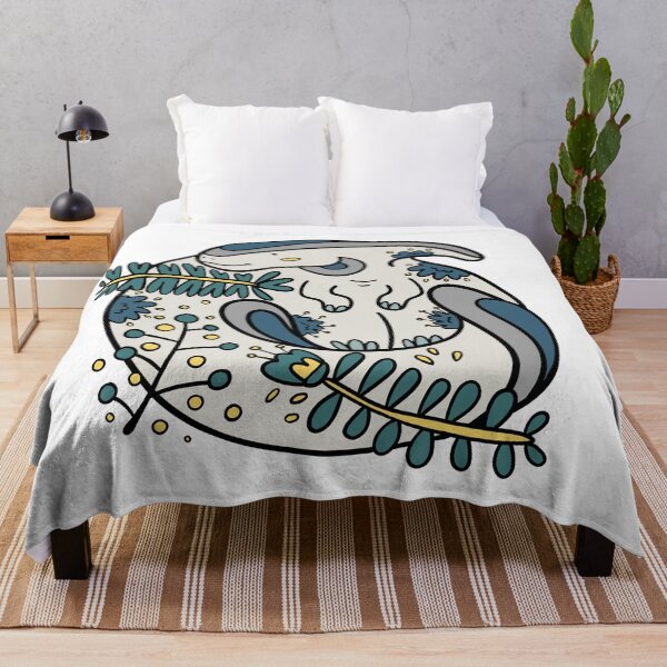 Item preview, Cute Parasaurolophus Floral Dino designed and sold by maak-and-illy.