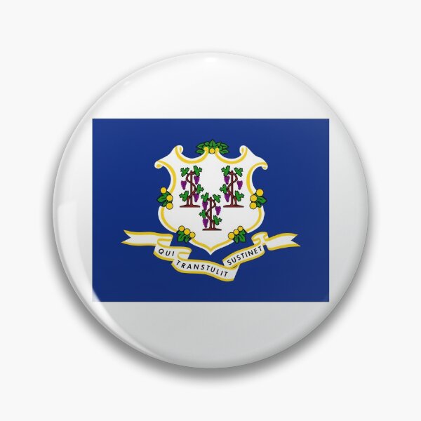Item preview, Connecticut flag designed and sold by LeftwingGermany.