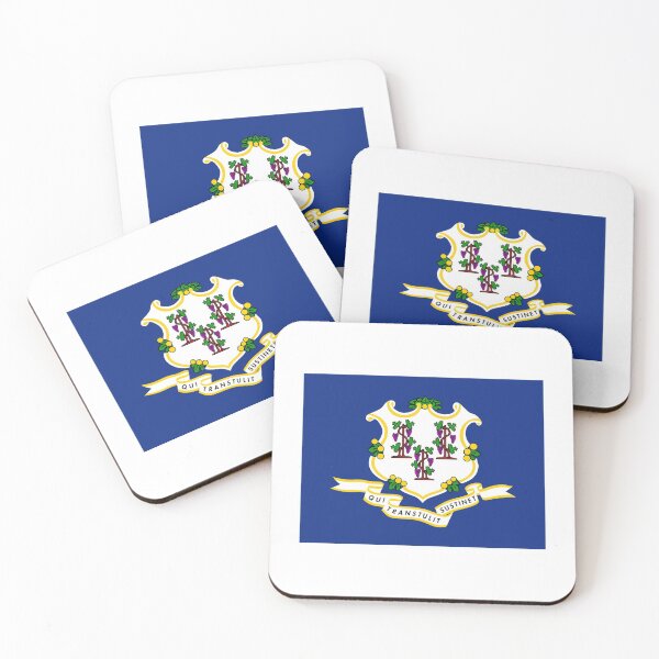Item preview, Connecticut flag designed and sold by LeftwingGermany.