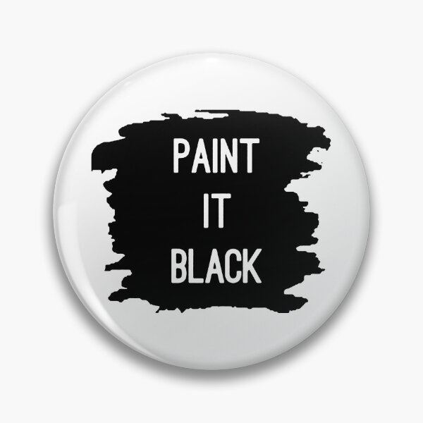 Item preview, Paint It Black designed and sold by NearDoubt.