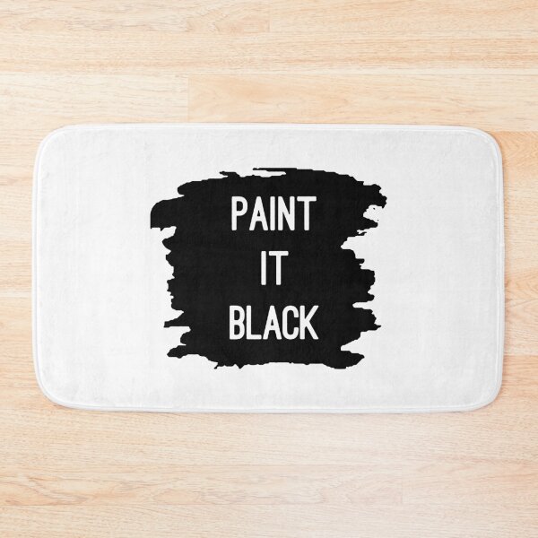 Item preview, Paint It Black designed and sold by NearDoubt.