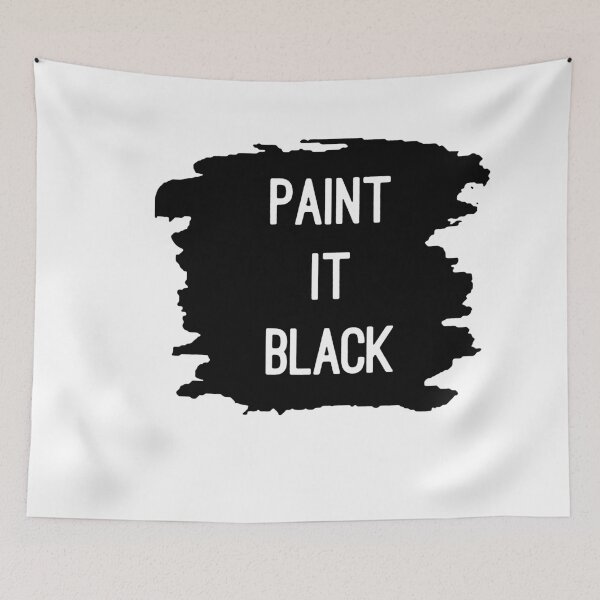 Item preview, Paint It Black designed and sold by NearDoubt.