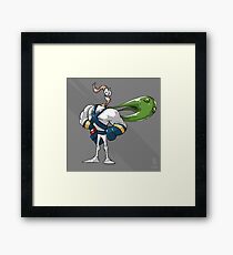0002 - Earthworm Jim Framed Print