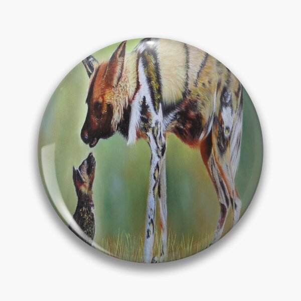 Item preview, The maternal moment of a Lycaon female designed and sold by beatrice-juhel.