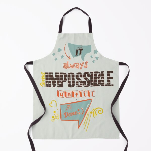 Item preview, It always seems impossible until its done Quote designed and sold by RSDigitalPrintDesign.