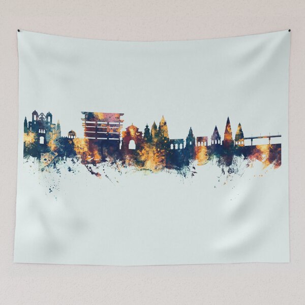 Item preview, Pandharpur Skyline India designed and sold by ArtPrints.
