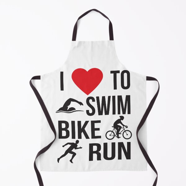 Item preview, I Love To Swim Bike Run, Sport Triathlete designed and sold by overstyle.