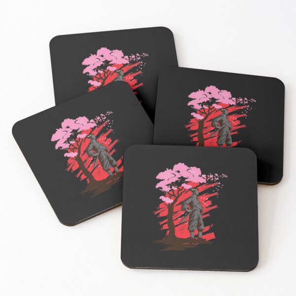 Item preview, Sakura Japanese Cherry Blossom Fighter Samurai designed and sold by kammoe.