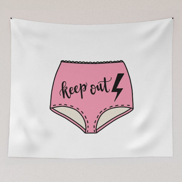 Item preview, Keep out - Panties designed and sold by ValentinaHramov.
