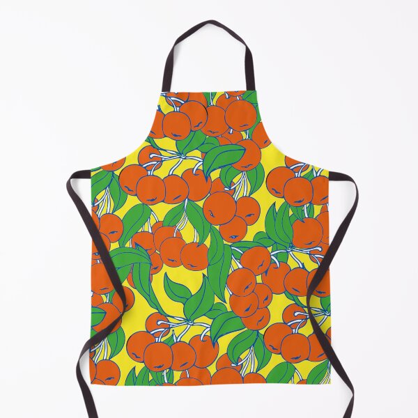 Item preview, Berry pattern on a yellow background designed and sold by LeahHa.