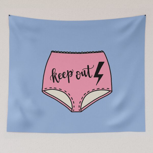 Item preview, Keep out - Panties designed and sold by ValentinaHramov.