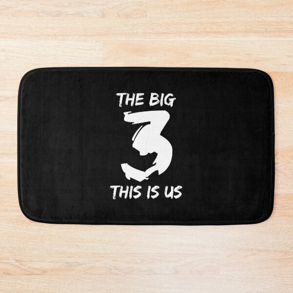 Item preview, The Big Three This Is Us designed and sold by flyersarena.
