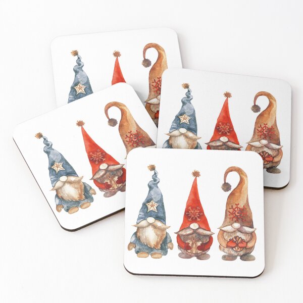 Item preview, Christmas Gnome Trio designed and sold by adortopia.