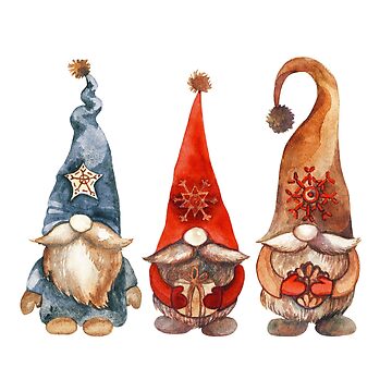 Christmas Gnome Trio