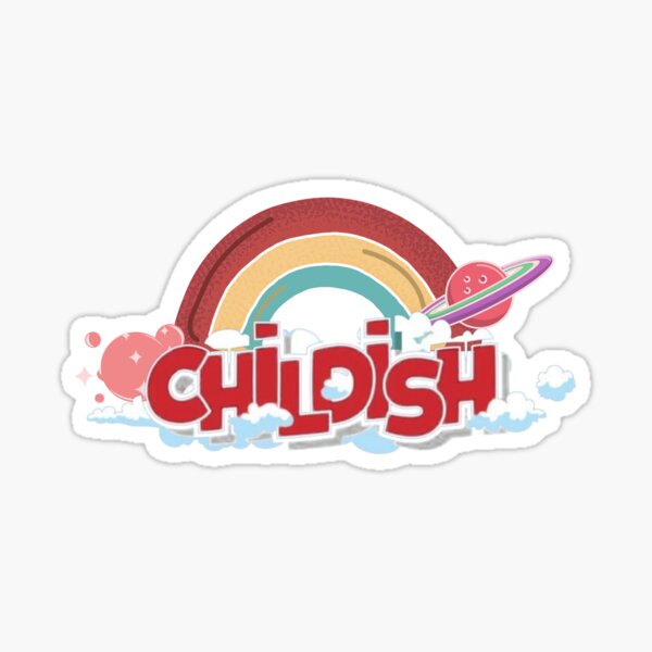 Tgf Childish Sticker