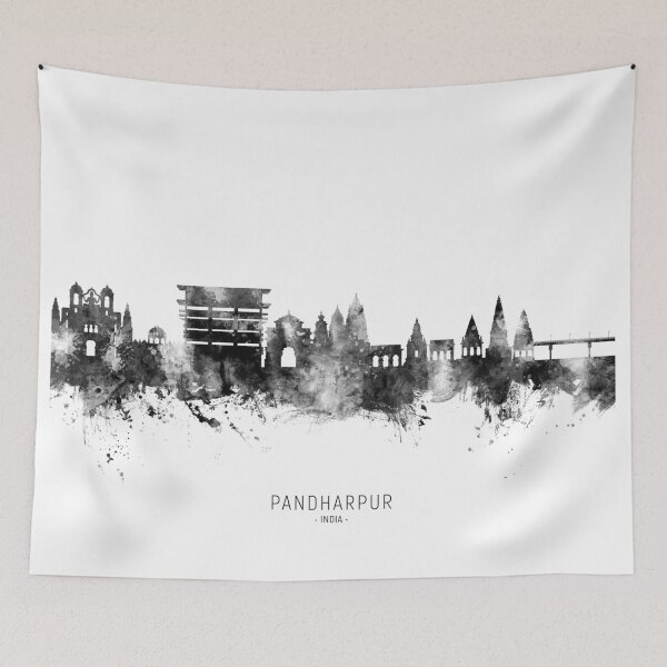 Item preview, Pandharpur Skyline India designed and sold by ArtPrints.