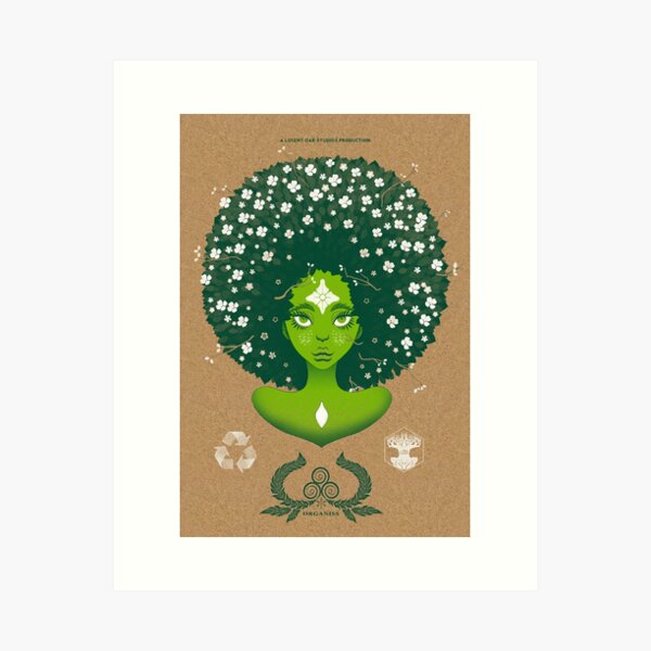 Spring-Fro 3-Color Art Print