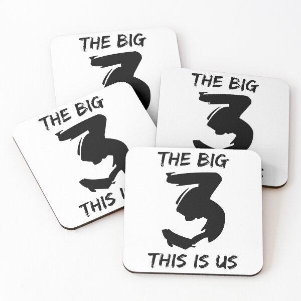 Item preview, The Big Three This Is Us designed and sold by flyersarena.
