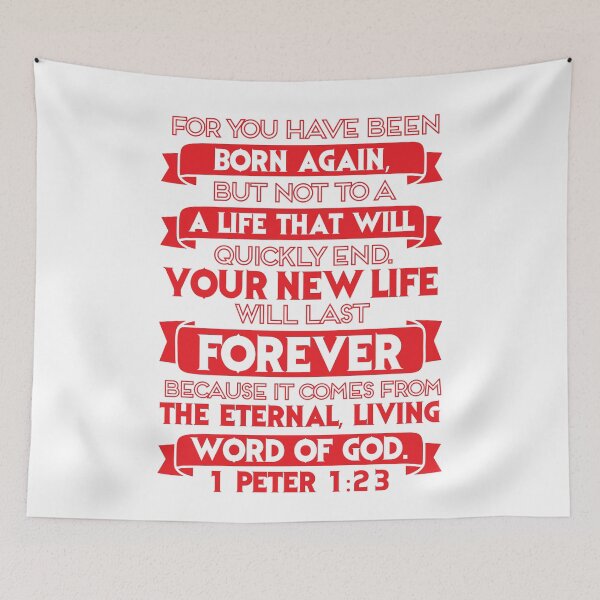 Item preview, 1 Peter 1:23 designed and sold by plushism.