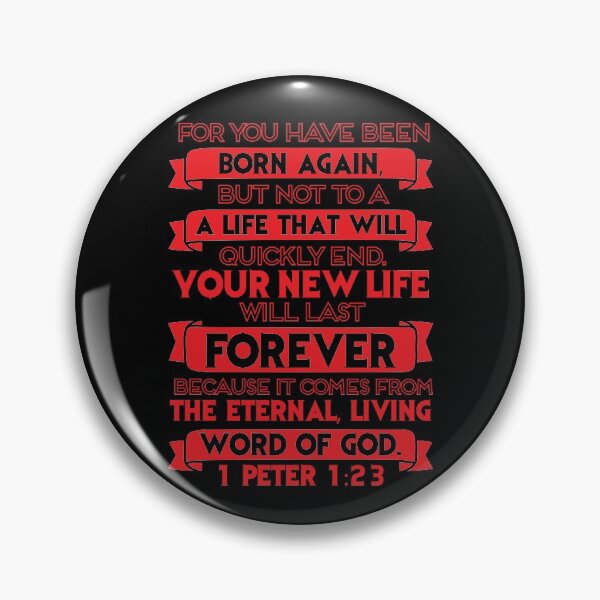 Item preview, 1 Peter 1:23 designed and sold by plushism.