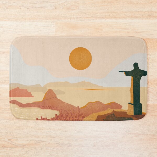 Item preview, Rio de janeiro vintage travel poster  designed and sold by Arctic frame studio.