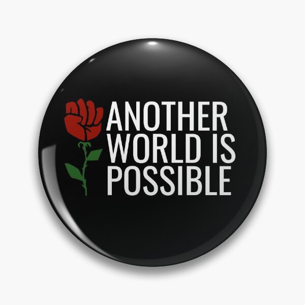 Item preview, Leftist Art - AOC Ocasio Cortez Quote - Socialist Slogan Rose Fist Liberal Saying Protest designed and sold by RockFireMerch.
