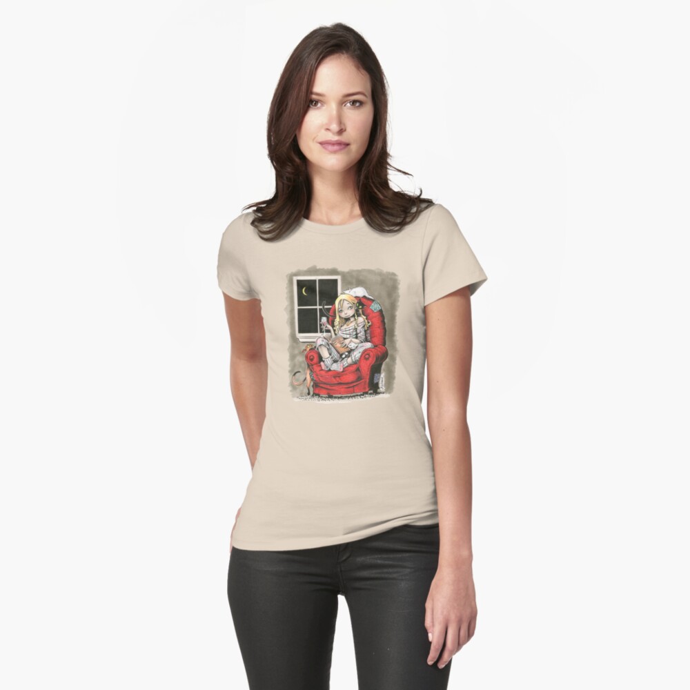 Item preview, Fitted T-Shirt designed and sold by gWebberArts.