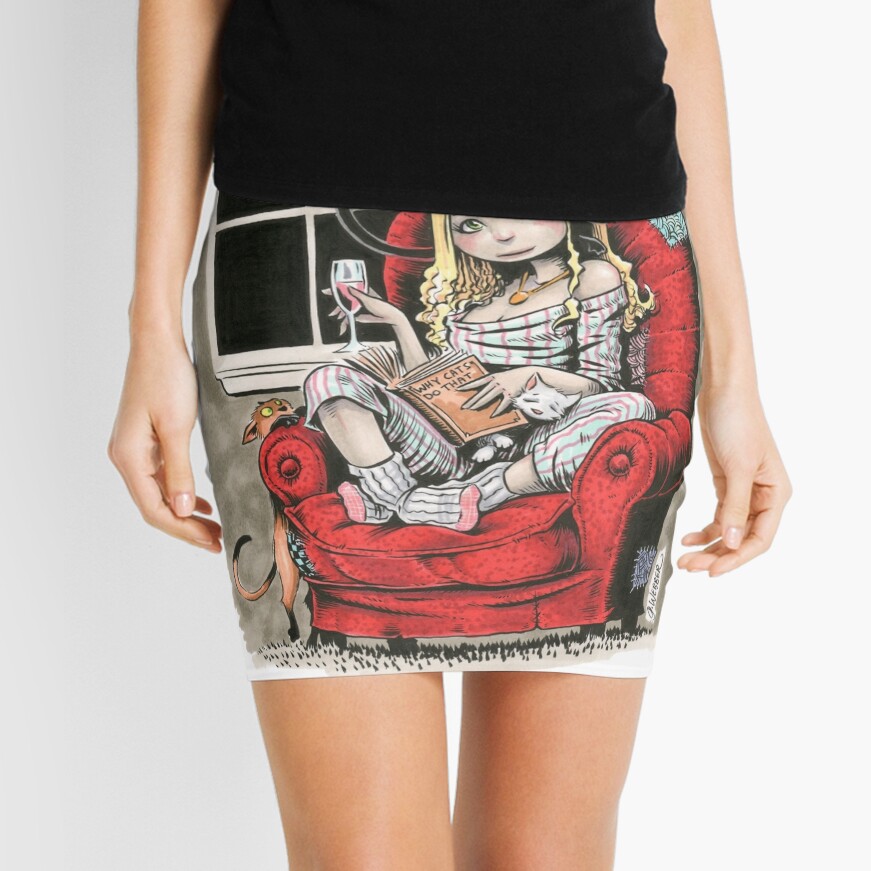 Item preview, Mini Skirt designed and sold by gWebberArts.