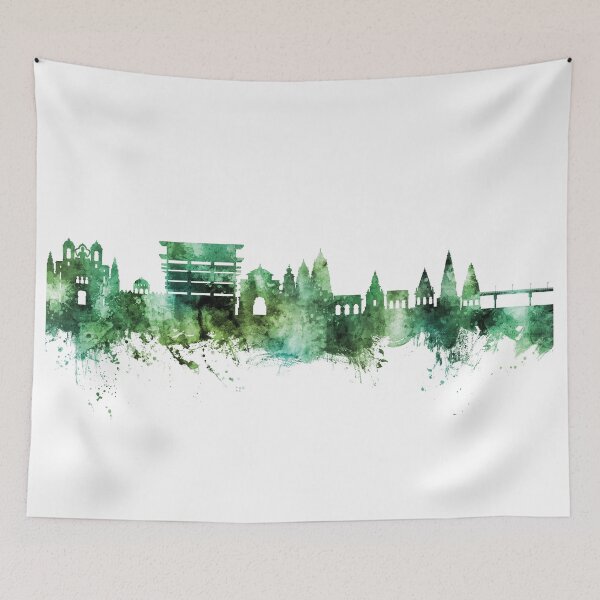 Item preview, Pandharpur Skyline India designed and sold by ArtPrints.