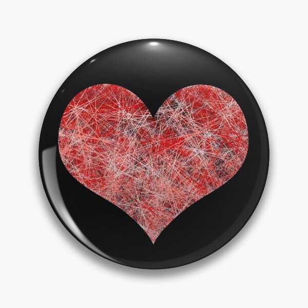 Item preview, Christmas Paper Geometric Pattern Heart Shape designed and sold by AMSonArt.