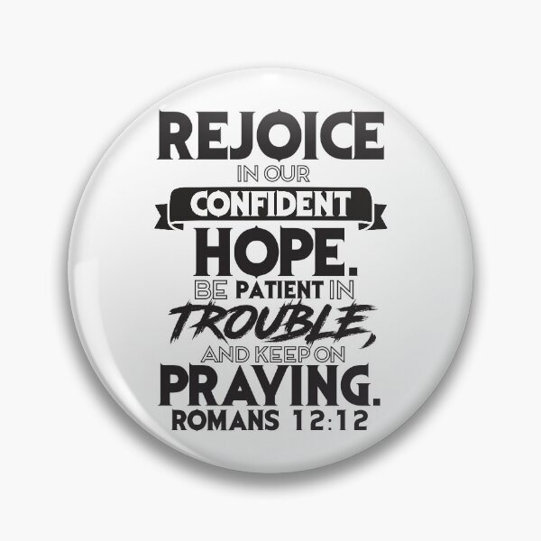 Item preview, Romans 12:12 designed and sold by plushism.