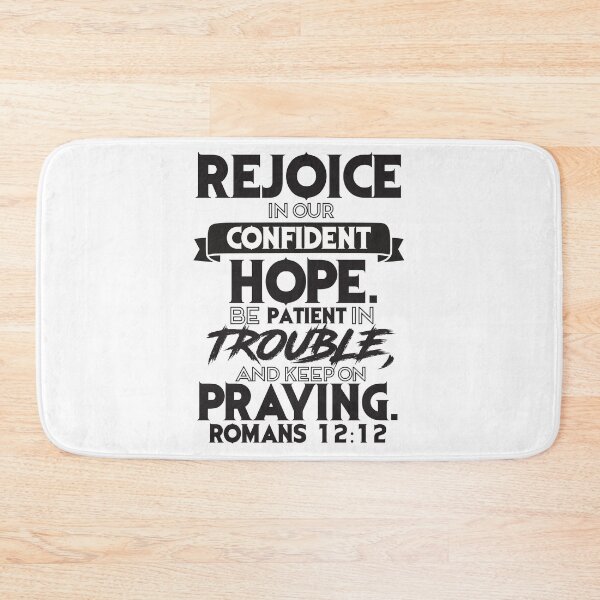 Item preview, Romans 12:12 designed and sold by plushism.