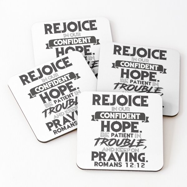 Item preview, Romans 12:12 designed and sold by plushism.