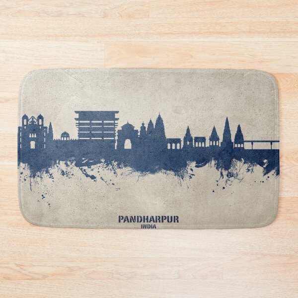 Aperçu de l'œuvre Pandharpur Skyline India créée et vendue par ArtPrints.