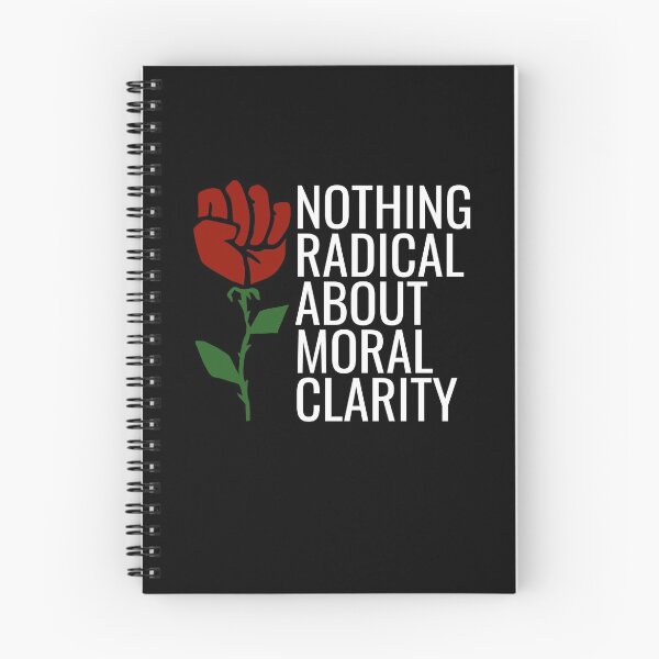 Item preview, Leftist Message -  AOC Ocasio Cortez Democratic Socialist Quote - Raised Rose Fist Political designed and sold by RockFireMerch.