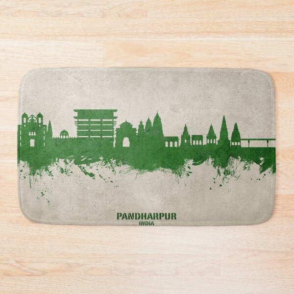 Aperçu de l'œuvre Pandharpur Skyline India créée et vendue par ArtPrints.