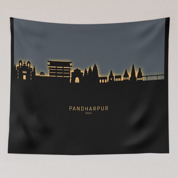 Item preview, Pandharpur Skyline India designed and sold by ArtPrints.