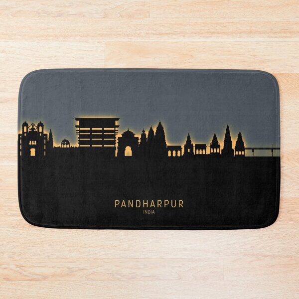 Aperçu de l'œuvre Pandharpur Skyline India créée et vendue par ArtPrints.