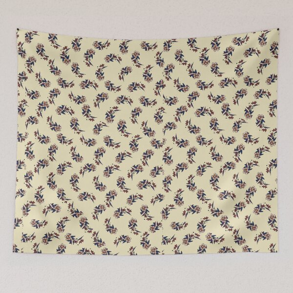 Item preview, small roses on brown background designed and sold by Nataliya89.