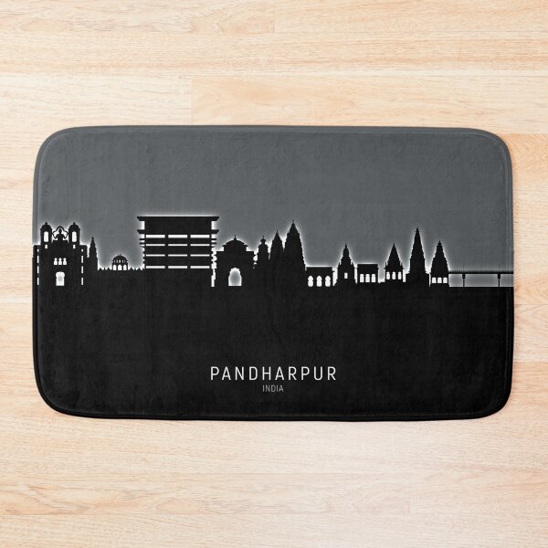 Aperçu de l'œuvre Pandharpur Skyline India créée et vendue par ArtPrints.