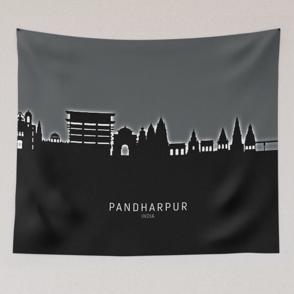 Item preview, Pandharpur Skyline India designed and sold by ArtPrints.